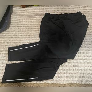 VICTORIA SPORT Black leggings / run tights women's size L Excellent condition!